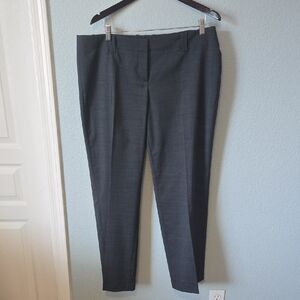 HUGO BOSS Women's Gray Suit Trouser Pants Careerwear Sz 14